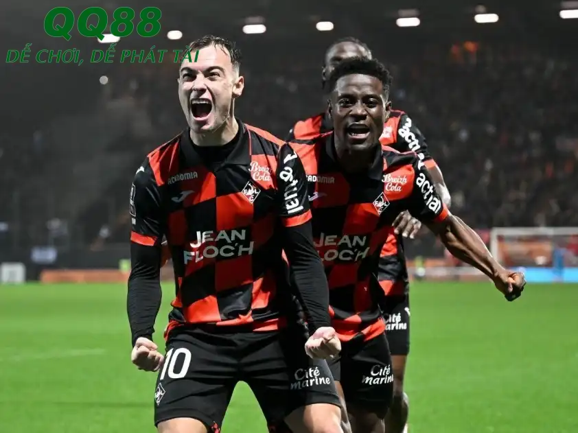 Lorient đang sở hữu chuỗi phong độ vô cùng thăng hoa Lorient đang sở hữu chuỗi phong độ vô cùng thăng hoa (Ảnh: Ligue 1)